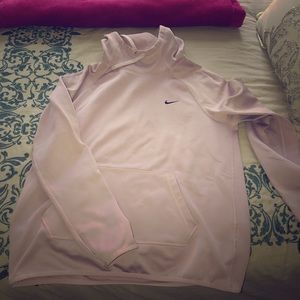 Lilac colored Nike hoodie